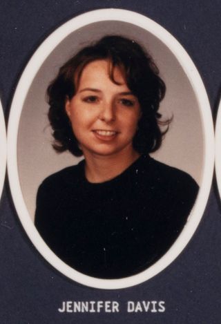 Beta Beta Chapter Composite Detail, Jennifer Davis, 1996-1997