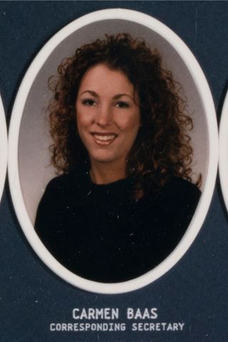 Beta Beta Chapter Composite Detail, Carmen Baas, 1998-1999