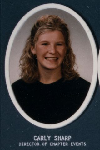 Beta Beta Chapter Composite Detail, Carly Sharp, 1998-1999