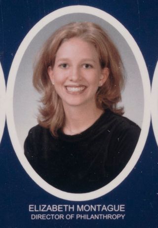 Beta Beta Chapter Composite Detail, Elizabeth Montague, 1999-2000