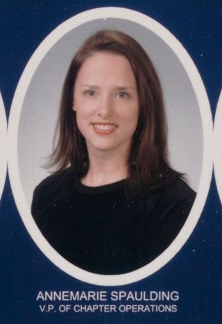 Beta Beta Chapter Composite Detail, Annemarie Spaulding, 1999-2000