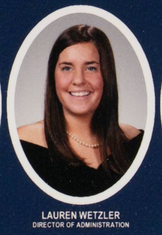 Beta Beta Chapter Composite Detail, Lauren Wetzler, 2004-2005