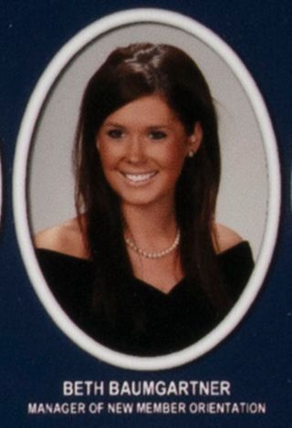 Beta Beta Chapter Composite Detail, Beth Baumgartner, 2007-2008