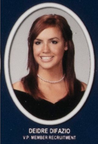 Beta Beta Chapter Composite Detail, Deidre DiFazio, 2007-2008