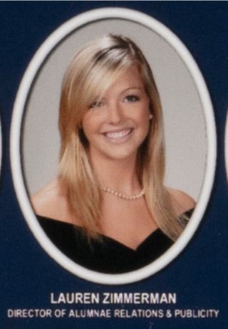 Beta Beta Chapter Composite Detail, Lauren Zimmerman, 2007-2008