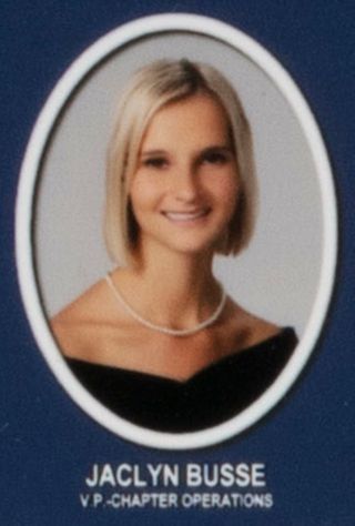 Beta Beta Chapter Composite Detail, Jaclyn Busse, 2014-2015