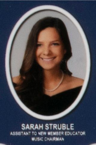 Beta Beta Chapter Composite Detail, Sarah Struble, 2014-2015