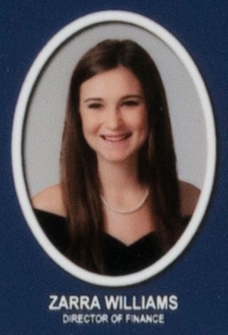 Beta Beta Chapter Composite Detail, Zarra Williams, 2014-2015