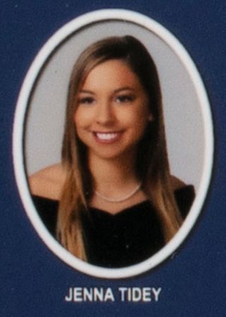 Beta Beta Chapter Composite Detail, Jenna Tidey, 2014-2015