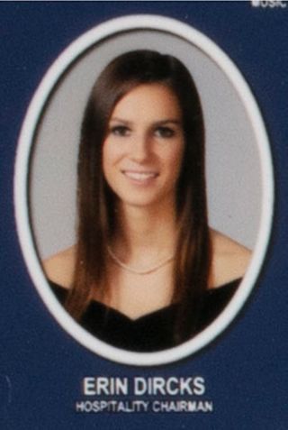 Beta Beta Chapter Composite Detail, Erin Dircks, 2014-2015