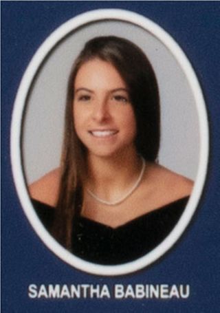 Beta Beta Chapter Composite Detail, Samantha Babineau, 2014-2015