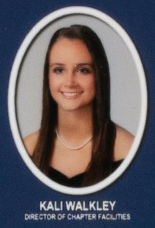 Beta Beta Chapter Composite Detail, Kali Walkley, 2014-2015