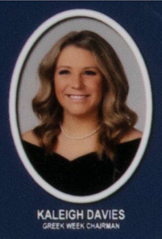 Beta Beta Chapter Composite Detail, Kaleigh Davies, 2014-2015