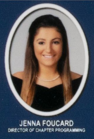 Beta Beta Chapter Composite Detail, Jenna Foucard, 2015-2016