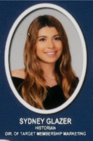 Beta Beta Chapter Composite Detail, Sydney Glazer, 2015-2016