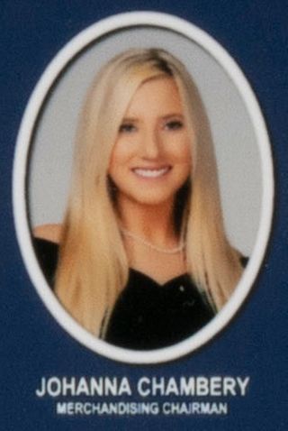 Beta Beta Chapter Composite Detail, Johanna Chambery, 2015-2016