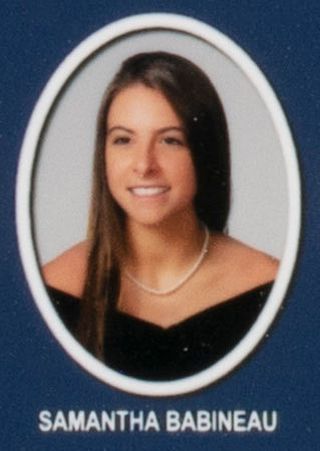 Beta Beta Chapter Composite Detail, Samantha Babineau, 2015-2016