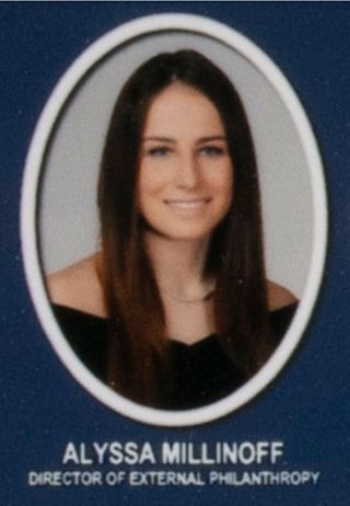 Beta Beta Chapter Composite Detail, Alyssa Millinoff, 2015-2016