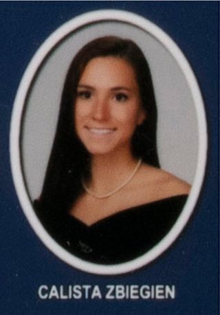 Beta Beta Chapter Composite Detail, Calista Zbiegien, 2015-2016