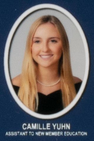 Beta Beta Chapter Composite Detail, Camille Yuhn, 2015-2016