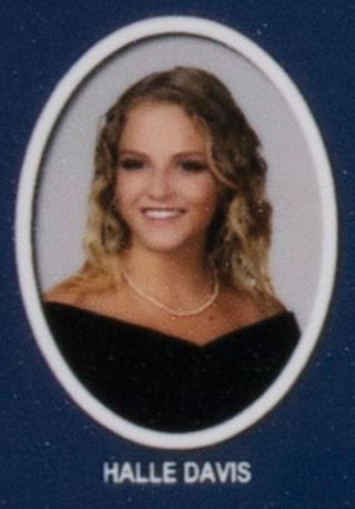 Beta Beta Chapter Composite Detail, Halle Davis, 2016-2017