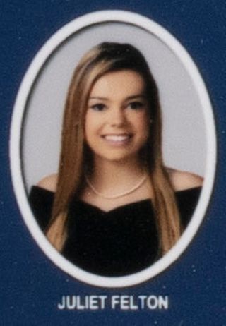 Beta Beta Chapter Composite Detail, Juliet Felton, 2016-2017