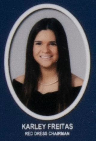 Beta Beta Chapter Composite Detail, Karley Freitas, 2016-2017