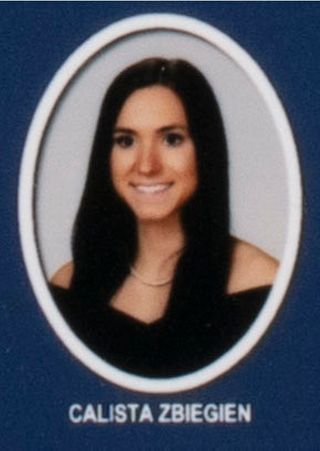 Beta Beta Chapter Composite Detail, Calista Zbiegien, 2016-2017