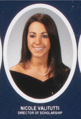 Beta Beta Chapter Composite Detail, Nicole Valitutti, 2002-2003