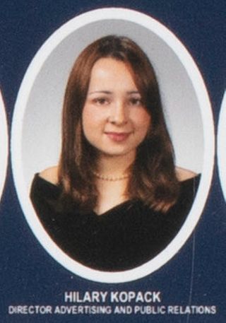 Beta Beta Chapter Composite Detail, Hilary Kopack, 2002-2003