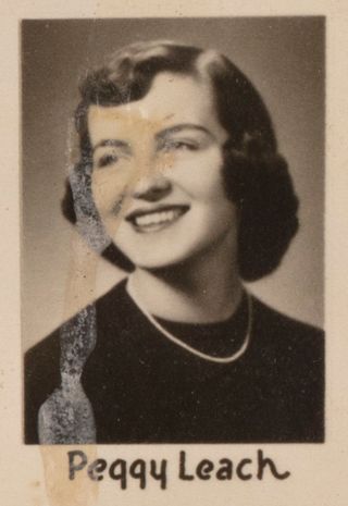 Beta Beta Chapter Composite Detail, Peggy Leach, 1952