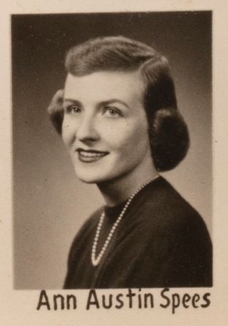 Beta Beta Chapter Composite Detail, Ann Austin Spees, 1952