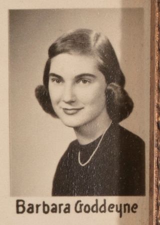 Beta Beta Chapter Composite Detail, Barbara Goddeyne, 1952