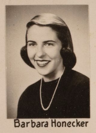 Beta Beta Chapter Composite Detail, Barbara Honecker, 1952