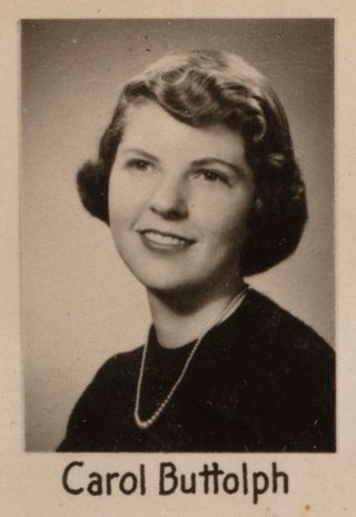 Beta Beta Chapter Composite Detail, Carol Buttolph, 1952