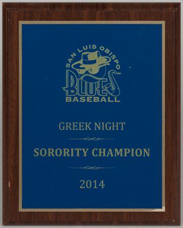 Blues Baseball Sorority Champion