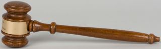 Epsilon Chi Chapter President's Gavel