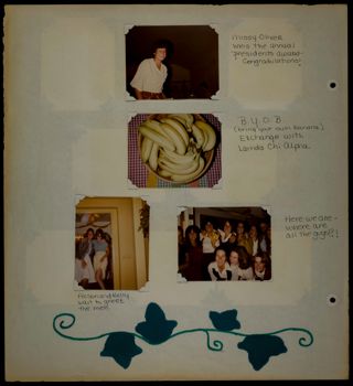 Epsilon Chi Chapter Scrapbook, 1977-1979, Page 140