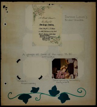 Epsilon Chi Chapter Scrapbook, 1977-1979, Page 143