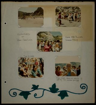 Epsilon Chi Chapter Scrapbook, 1977-1979, Page 133