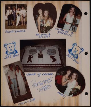 Debbie Francis Alpha Phi Scrapbook, Page 4