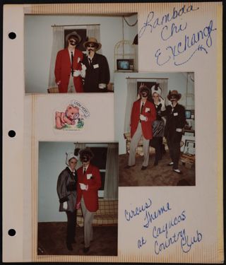 Debbie Francis Alpha Phi Scrapbook, Page 5