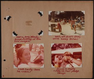 Epsilon Chi Chapter Zeta Pledge Class Scrapbook, Page 7