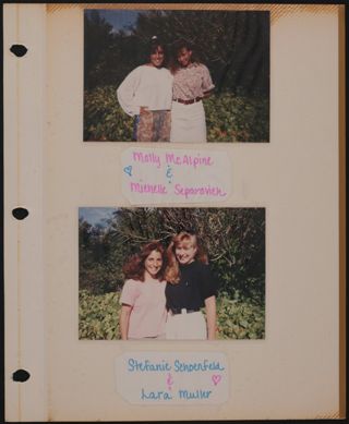 Epsilon Chi Chapter Tau Pledge Class Scrapbook, Page 3