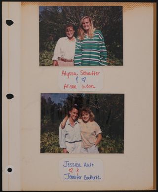 Epsilon Chi Chapter Tau Pledge Class Scrapbook, Page 7