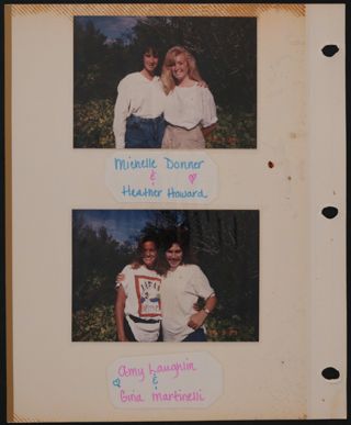 Epsilon Chi Chapter Tau Pledge Class Scrapbook, Page 4