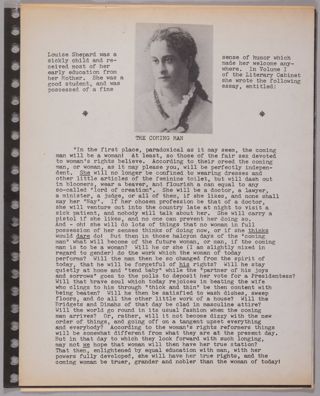 Epsilon Chi Chapter Alpha Phi Memorabilia Scrapbook, Page 9