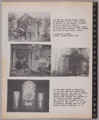 Epsilon Chi Chapter Alpha Phi Memorabilia Scrapbook, Page 16