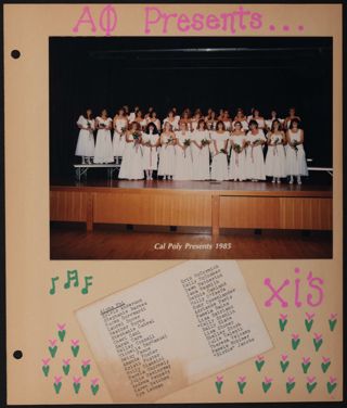 Epsilon Chi Chapter Xi Pledge Class Scrapbook, Page 13