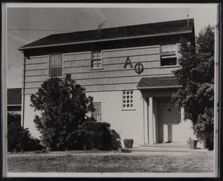 Epsilon Chi Chapter House Framed Photograph